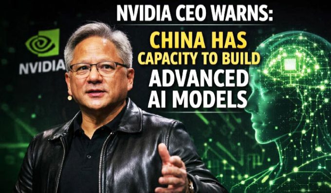 Nvidia CEO Warns China Has Capacity To Build Advanced AI Models