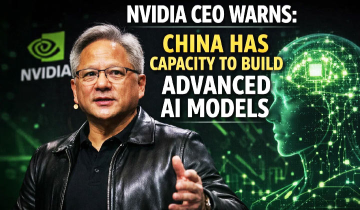 Nvidia CEO Warns China Has Capacity To Build Advanced AI Models