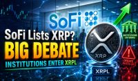 SoFi's XRP Listing Sparks Debate As Institutions Explore XRPL