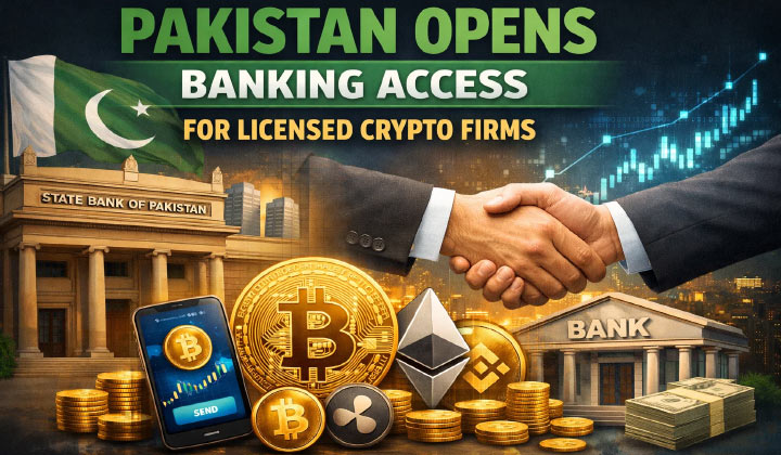 Pakistan Opens Banking Access For Licensed Crypto Firms
