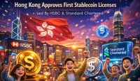 Hong Kong’s First Stablecoin Licenses Go To HSBC & Standard Chartered Venture
