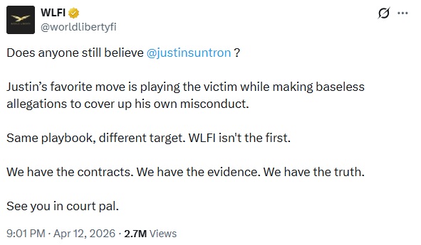 WLFI Mints $25M Stablecoins, Net Supply Up $22M Amid Loan Controversy