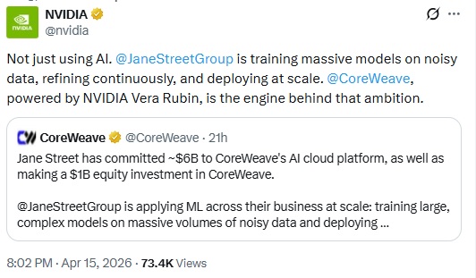 CoreWeave's $6B Deal Highlights Shift From Crypto Mining To AI Power