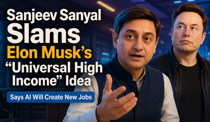 Bankrupt Any Nation! Sanyal Dismisses Elon Musk’s AI Plan