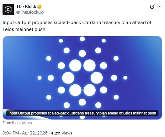 Cardano Plans Major Leios Upgrade To Boost Network Scale