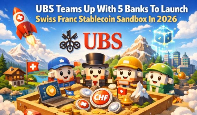 UBS Teams Up With 5 Banks To Launch Swiss Franc Stablecoin Sandbox In 2026