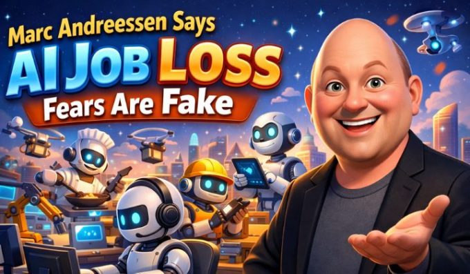 Will AI Replace Jobs? Marc Andreessen Says AI Job Loss Fears Are “Fake,” Predicts Massive Jobs Boom