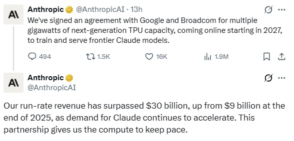 Anthropic Google Deal Ignites AI Infra War As Miners Shift