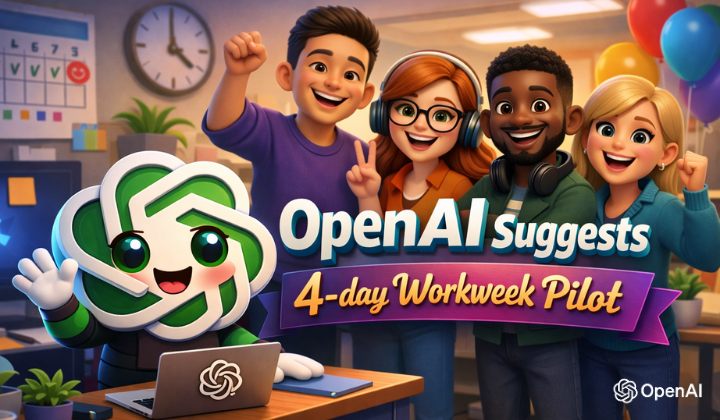 Goodbye 9-To-5! What OpenAI’s 4-Day Workweek Proposal Means For The Future Of Jobs?