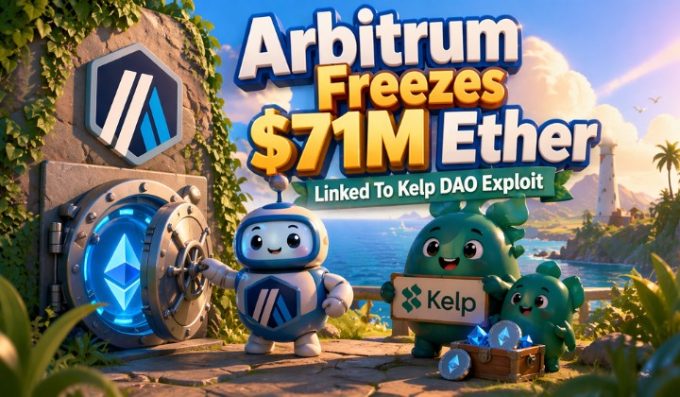 Arbitrum Freezes $71M Linked To Kelp DAO Hack