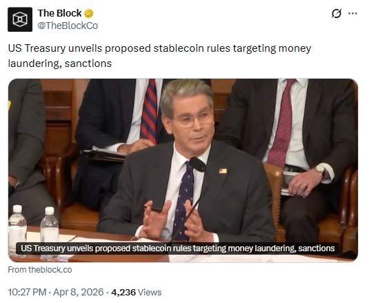 US Tightens Grip On Stablecoins With New Anti-money Laundering Proposal