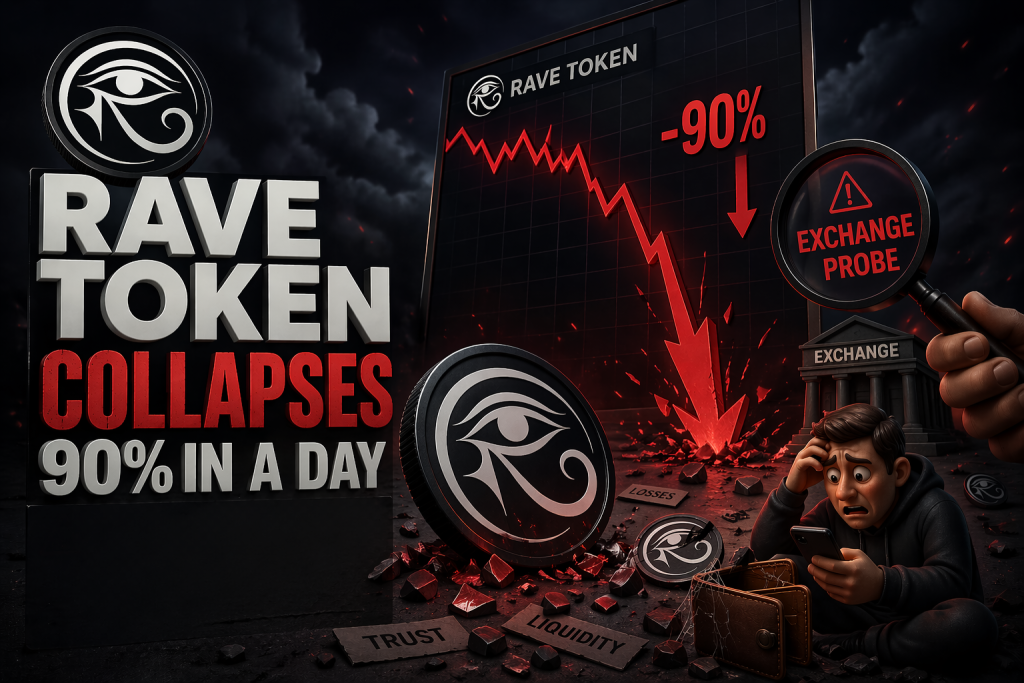 Why Did RAVE Token Crash? $5.7 Billion Erased As Exchanges Investigate RaveDAO
