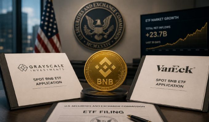 Grayscale Investments & VanEck Move Closer To Spot BNB ETF Launch In US