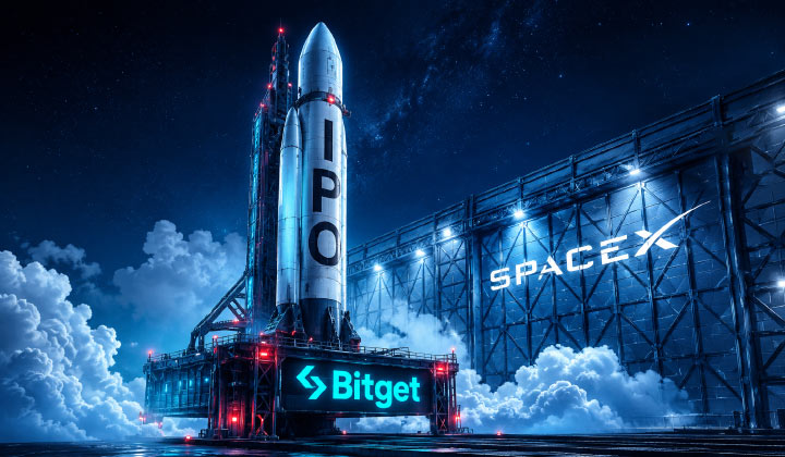 Bitget Launches SpaceX Pre-IPO Perpetual Contract