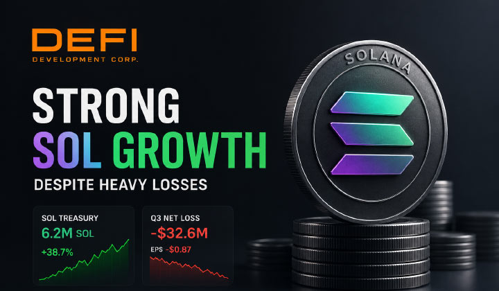 DeFi Development Reports Strong SOL Growth Despite Heavy Losses