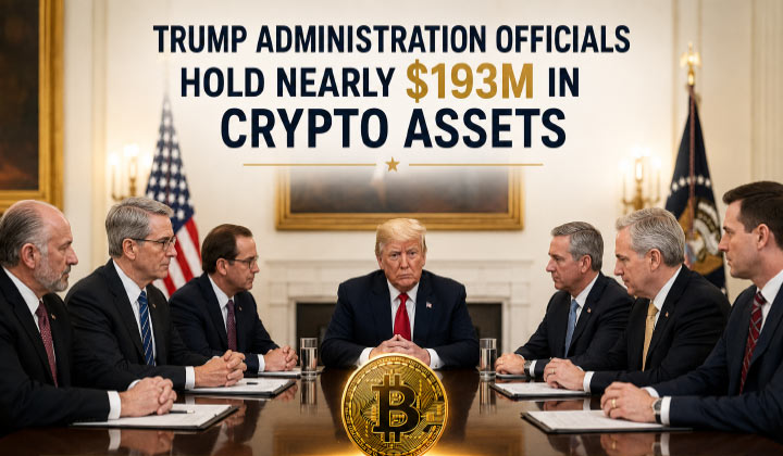 Donald Trump Administration Officials Hold Nearly $193M In Crypto Assets