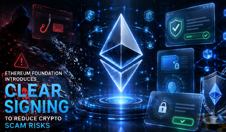 Ethereum Foundation Introduces Clear Signing To Reduce Crypto Scam Risks