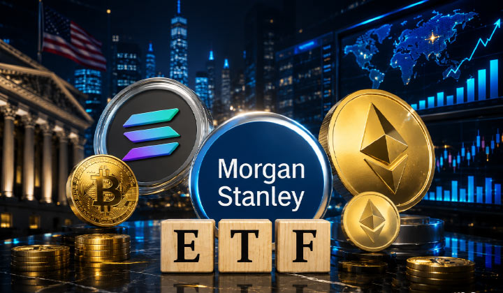Morgan Stanley Moves Closer To Ethereum & Solana ETFs