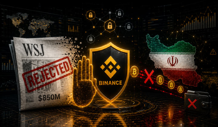 Binance Denies New WSJ Report Alleging $850M In Iran-linked Transactions