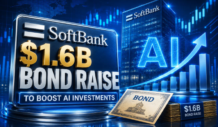 SoftBank Plans $1.6B Bond Raise To Boost AI Investments