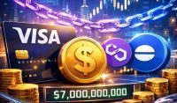 Visa Integrates Arc, Base & Canton As Stablecoin Pilot Reaches $7B Run Rate