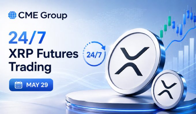 CME To Launch 24/7 XRP Futures Trading On May 29