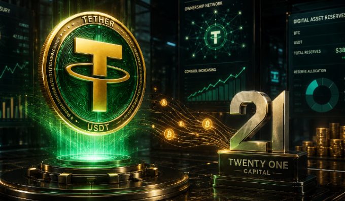 Tether Tightens Control Over Bitcoin Firm Twenty One Capital