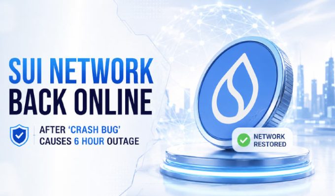 Sui Network Back Online After ‘Crash Bug’ Causes 6 Hour Outage