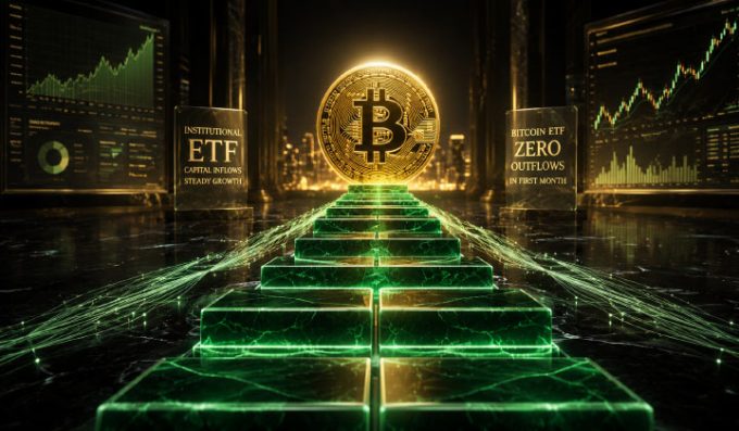 Morgan Stanley Bitcoin ETF Records Zero Outflows In First Month