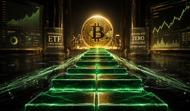 Morgan Stanley Bitcoin ETF Records Zero Outflows In First Month