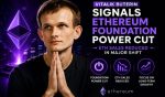 Vitalik Buterin Signals Ethereum Foundation Power Cut, ETH Sales Reduced In Major Shift