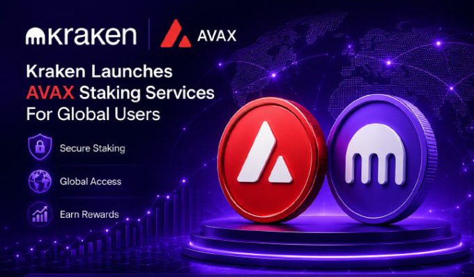 Kraken Launches AVAX Staking Services For Global Users