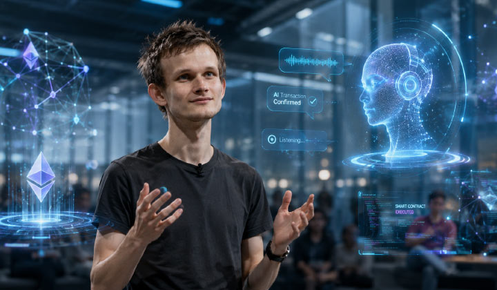 Vitalik Buterin Predicts AI Could Replace Crypto Wallet Interfaces