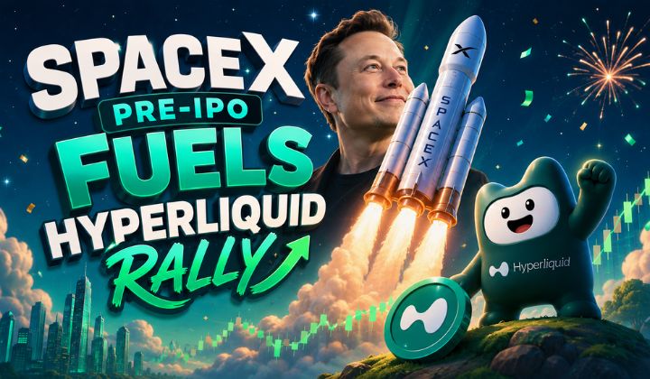 Why Is HYPE Price Up Today? SpaceX Pre-IPO Sends Hyperliquid Higher