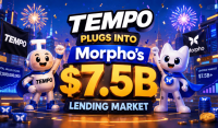 Tempo + Morpho! Tempo Adds Morpho’s $7.5B DeFi Lending Market, Expanding Stablecoin Financial Services