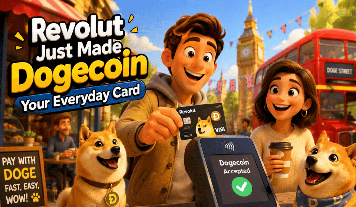 Dogecoin Goes Mainstream? Revolut Brings Dogecoin To Daily Payments With New Physical Crypto Card!