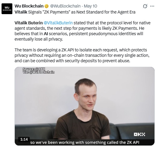 Vitalik Buterin Predicts AI Could Replace Crypto Wallet Interfaces