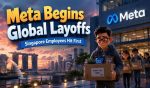 Meta Layoffs 2026! Meta Starts 8K Global Layoffs, Singapore Employees First To Be Hit