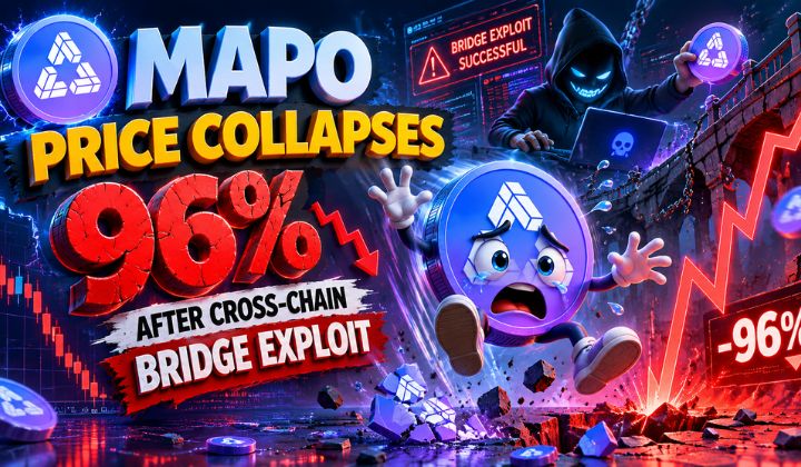 MAPO Price Collapses 96% After Cross-chain Bridge Exploit