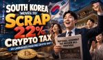 South Korea Moves To Scrap 22% Crypto Tax As Lawmakers Push Pro-crypto Shift