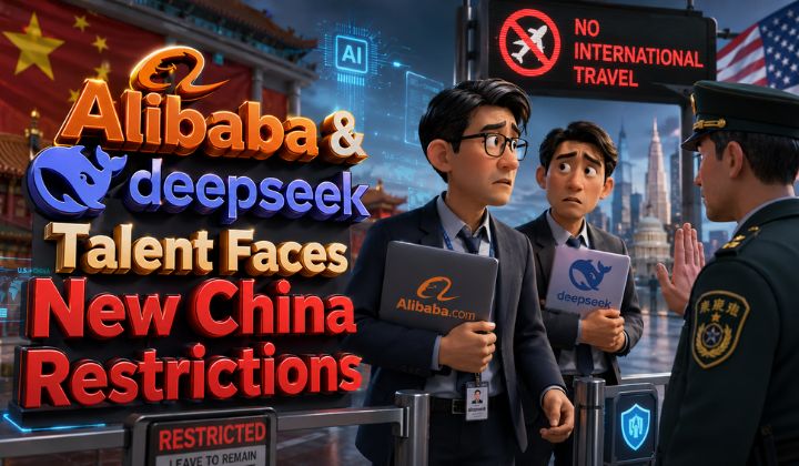 China’s New AI Crackdown? Alibaba & DeepSeek Talent Face Travel Restrictions