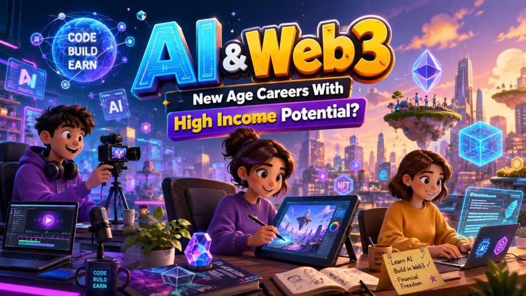 AI & Web3: New Age Careers With High Income Potential?