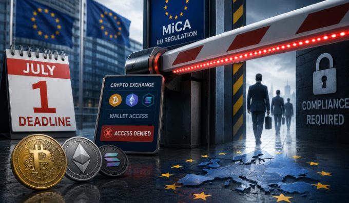 EU's July 1 MiCA Deadline Could Force Thousands Of Crypto Firms Out Of Europe