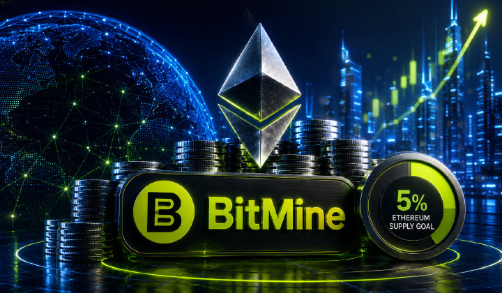 Bitmine Nears 5% Ethereum Supply Goal After Expanding Holdings To 5.67M ETH
