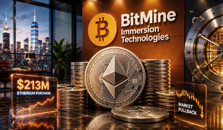 Bitmine Expands Ethereum Bet With $213M Buy During Market Pullback