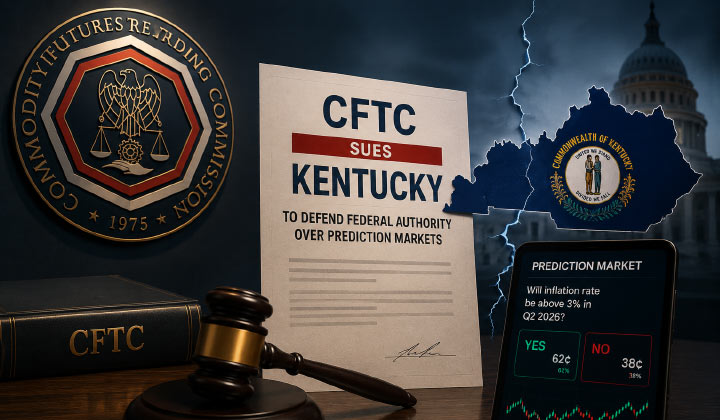 CFTC Sues Kentucky To Defend Federal Authority Over Prediction Markets