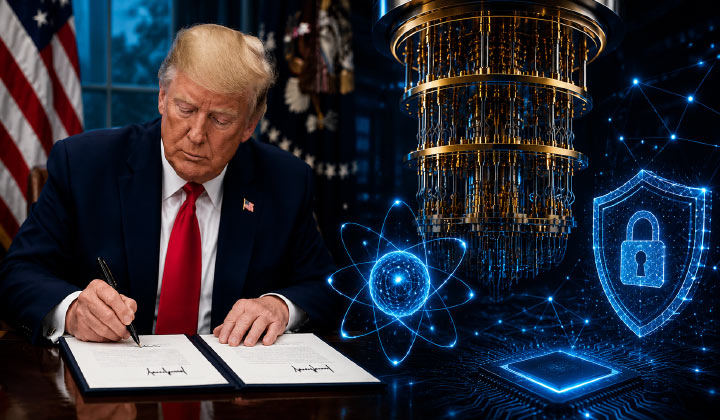 Trump Signs Executive Orders To Accelerate Quantum Computing & Post-Quantum Security