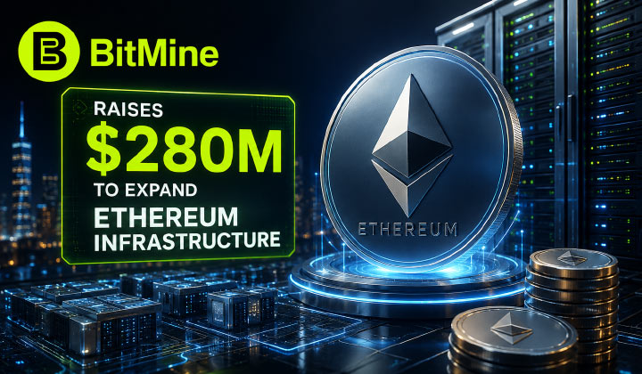 Bitmine Raises $280M To Expand Ethereum Infrastructure