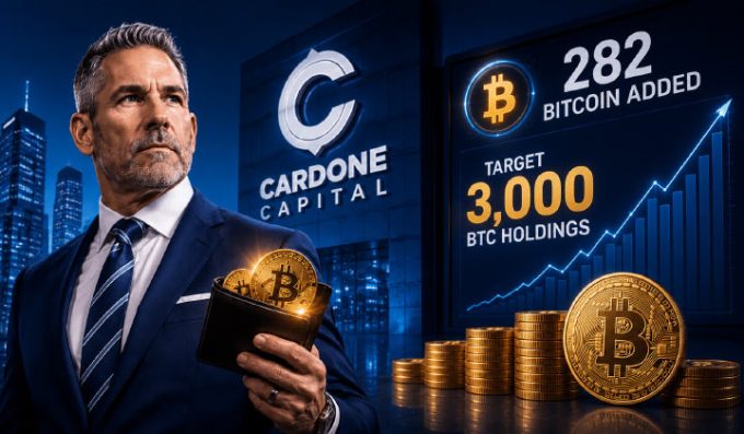 Cardone Capital Adds 282 Bitcoin And Targets 3,000 BTC Holdings