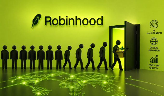 Robinhood Cuts 290 Jobs While Accelerating AI & Global Expansion